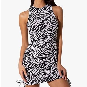 Bodycon Zebra dress